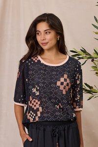 Design Nation Stash Woven Tee