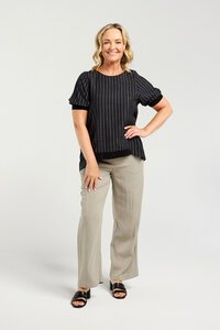 Zafina Havana Stripe Top