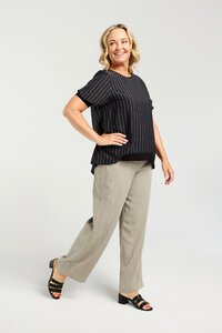 Zafina Havana Stripe Top