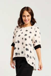Zafina Havana Sketchbook Top