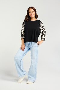 Zafina Kira Bold Edge Top