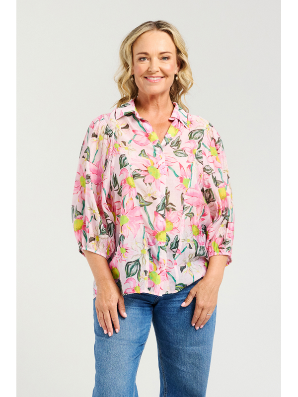 Zafina Emily Blush Bloom Shirt
