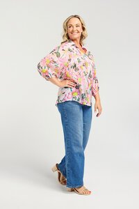 Zafina Emily Blush Bloom Shirt