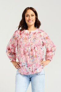Zafina Willa Floral Haze Blouse