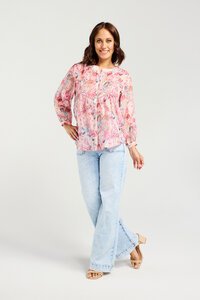 Zafina Willa Floral Haze Blouse