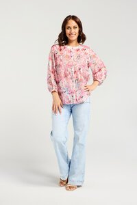 Zafina Willa Floral Haze Blouse