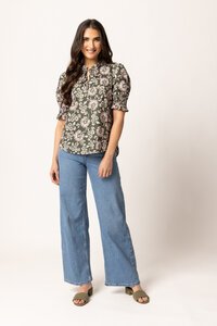 Seeking Lola Firework Flower Emily Top