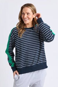 Elm Sloane Stripe Crew