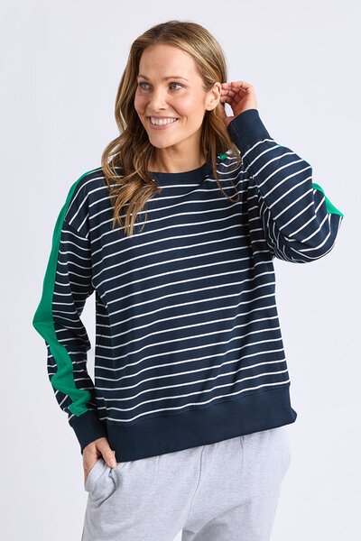 Elm Sloane Stripe Crew-shop-by-style-Hello Cyril.