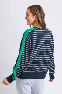 Elm Sloane Stripe Crew