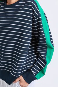 Elm Sloane Stripe Crew