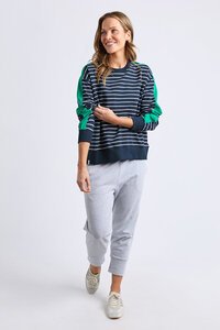 Elm Sloane Stripe Crew