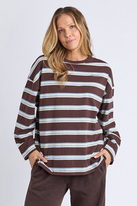 Foxwood Harper Stripe LS Tee