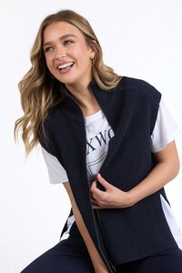 Foxwood Zip Knit Vest