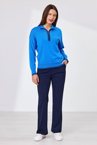 Newport Cruz Zip Placket Merino Jumper
