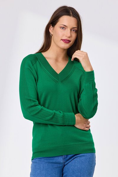 Newport Ripley Pointelle Detail Merino-shop-by-style-Hello Cyril.