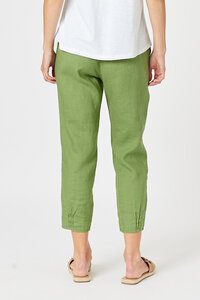 Gordon Smith Sarah Jersey Waist Linen Pant 