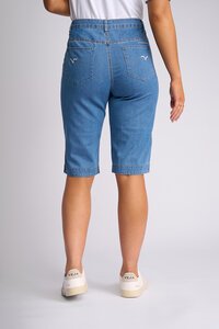 Vassalli Custom Contrast Stitch Short - Light Denim