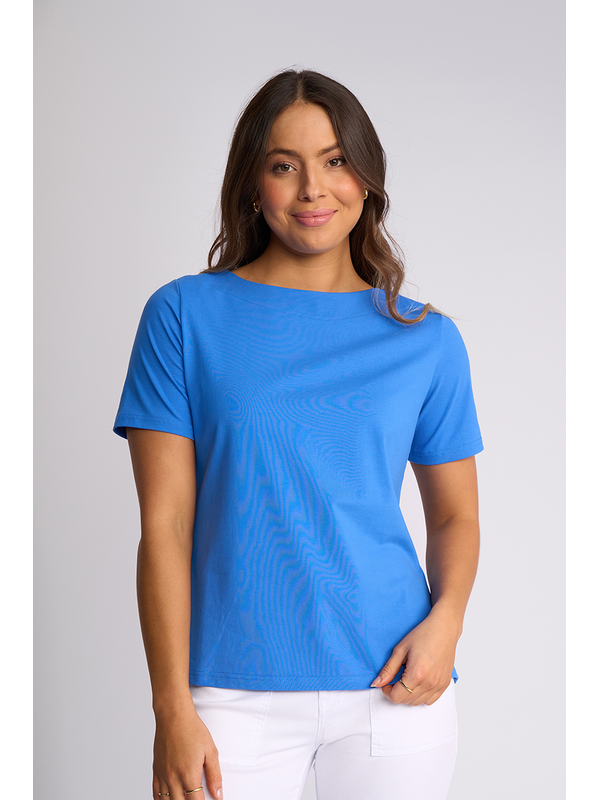 Vassalli Raya Boat Neck Top