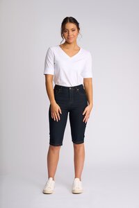Vassalli Alfa Slim Contrast Stitch Denim Short