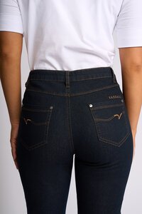 Vassalli Alfa Slim Contrast Stitch Denim Short