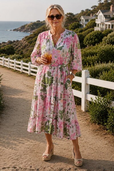 Gordon Smith Desert Oasis Dress-shop-by-style-Hello Cyril.