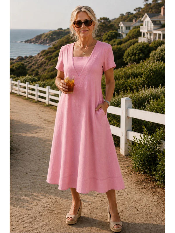 Gordon Smith Le Marais Linen Dress