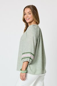 Threadz Canopy Ric Rac Top