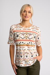 Vassalli Carmen Round Neck Top - Arli