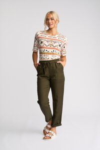 Vassalli Carmen Round Neck Top - Arli