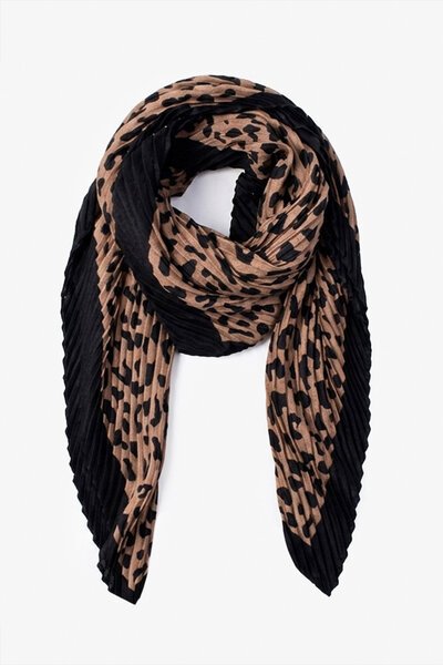 Antler Large Pleated Scarf Savannah -hc-new-Hello Cyril.