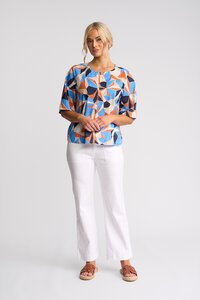 Vassalli Athena Round Neck Top - Row
