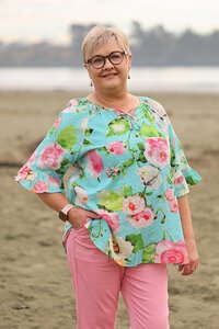 Glam Spring Floral Top