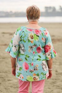 Glam Spring Floral Top