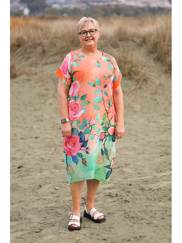 Glam Rose Dress 