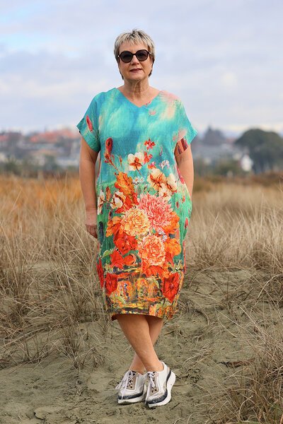 Glam Poppy Dress -shop-by-style-Hello Cyril.