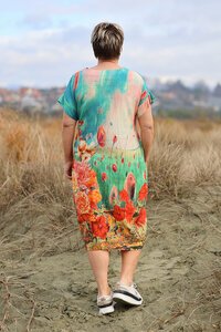Glam Poppy Dress 