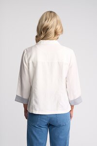 Vassalli Honey Stripe Cuff Jacket