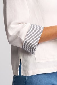 Vassalli Honey Stripe Cuff Jacket