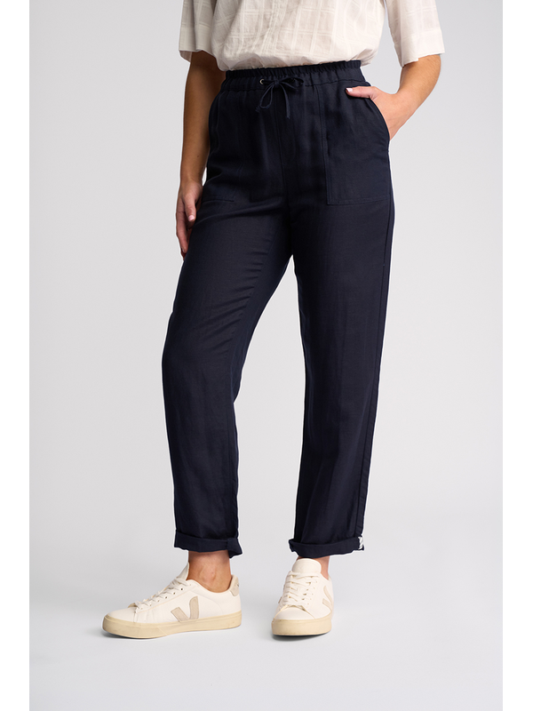Vassalli Oxford Slim Ankle Grazer Elastic Pant