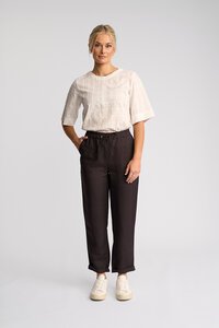 Vassalli Oxford Slim Ankle Grazer Elastic Pant