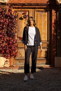 Vassalli Oxford Slim Ankle Grazer Elastic Pant