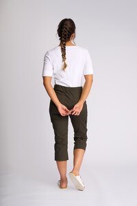 Vassalli Wave 3-4 Poplin Pull On Cargo Pant