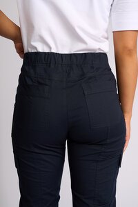 Vassalli Wave 3-4 Poplin Pull On Cargo Pant
