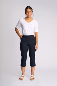 Vassalli Wave 3-4 Poplin Pull On Cargo Pant