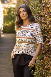 Vassalli Carmen Round Neck Top - Arli