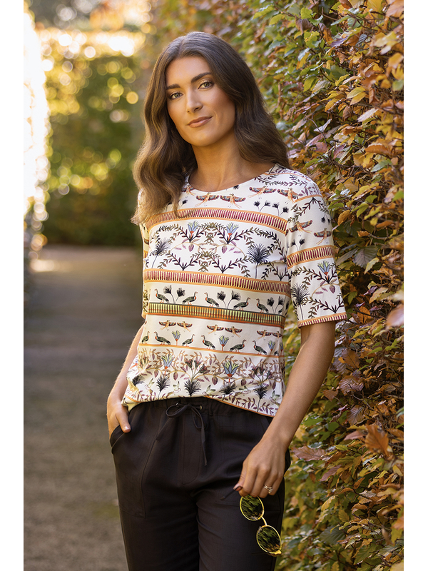 Vassalli Carmen Round Neck Top - Arli