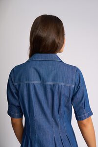 Vassalli Addie Button Up Front Dress