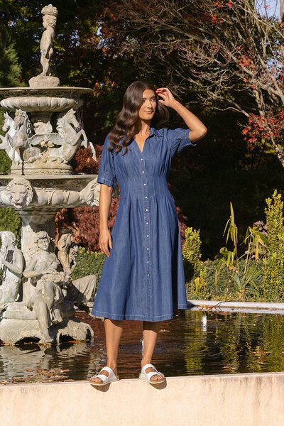 Vassalli Addie Button Up Front Dress-27.7.26-Hello Cyril.