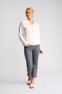 Vassalli Aura Frayed Seams Jacket